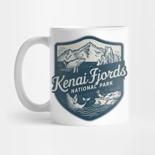 Kenai Fjords National Park Vintage Mug